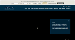 Desktop Screenshot of parkhoteldelta.ch
